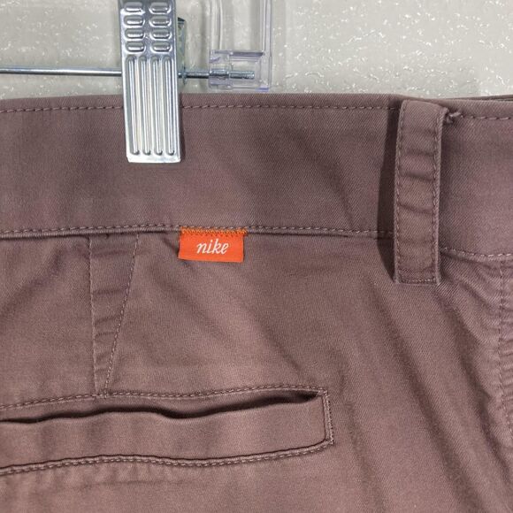 Nike Dri-FIT Chino Golf Shorts Mens 38 Brown Stretch Lightweight DA4142-291 - Picture 11 of 14